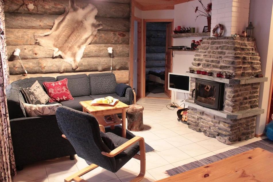 迷失小屋旅馆 Äkäslompolo 客房 照片