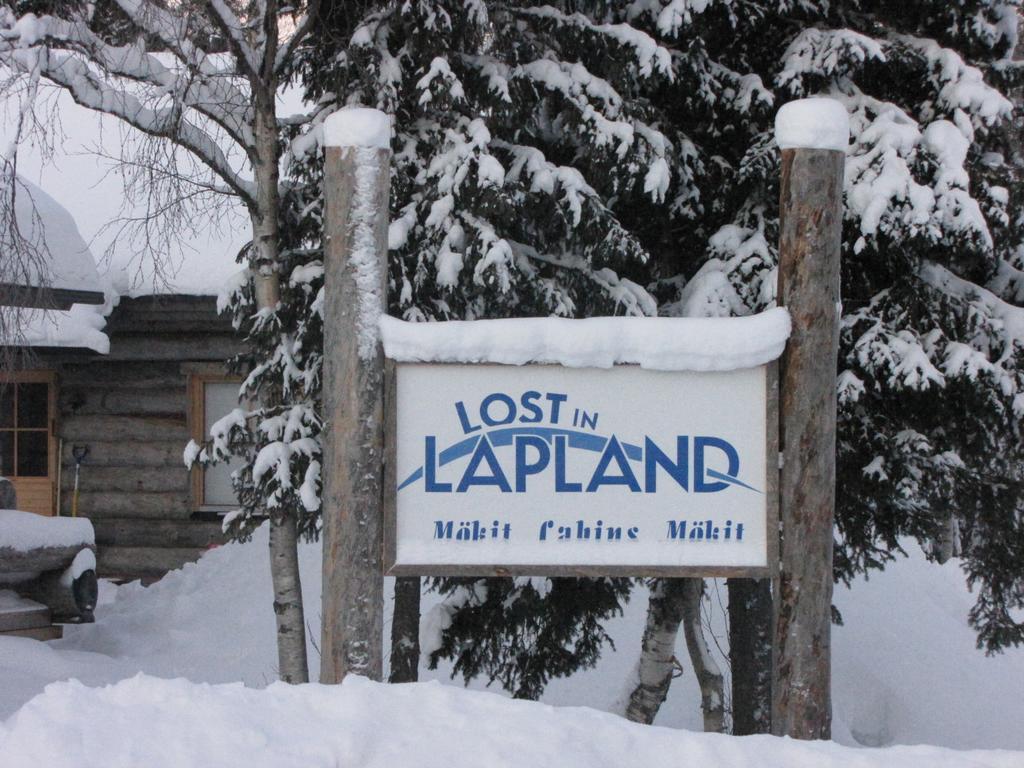 迷失小屋旅馆 Äkäslompolo 外观 照片